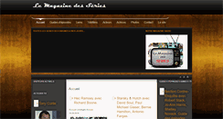 Desktop Screenshot of lemagazinedesseries.com